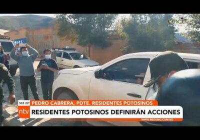 Residentes potosinos de Santa Cruz analizan acciones en contra de la «persecución política»