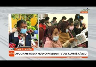 Apolinar Rivera es el nuevo presidente cívico de la llajta| Cochabamba| Notivisión