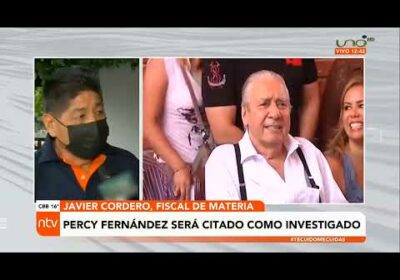 El exalcalde, Percy Fernández declarará como investigado por caso «ítems fantasmas»