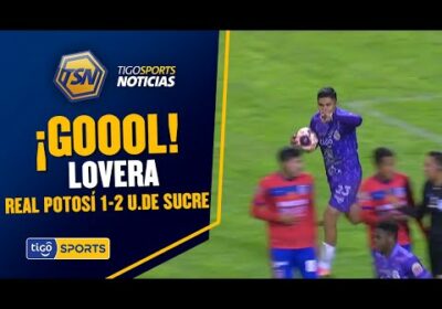 ¡Gol de Real Potosí! Lovera ejecutó satisfactoriamente desde los 12 pasos para acortar distancias