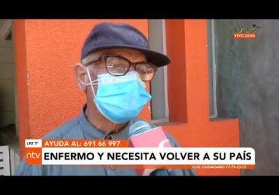 Ecuatoriano enfermo asegura que hospitales en Santa Cruz le negaron atención médica