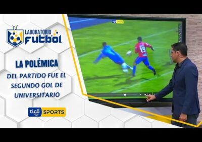 La polémica del partido fue el segundo gol de Universitario. ¿Crees que fue mano?