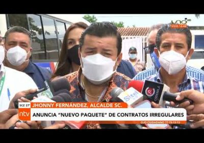 Jhonny Fernández anuncia que entregara a la Fiscalía un nuevo «paquete» de contratos irregulares