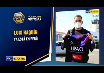 Luis Haquín ya está en Perú. Manucci le dio la bienvenida en su RRSS.