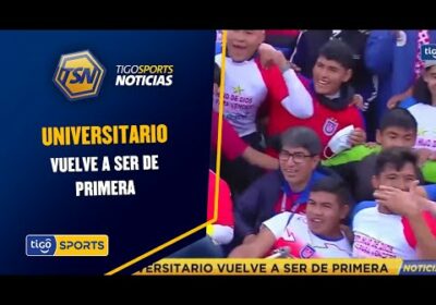 Universitario vuelve a ser de primera. No desaprovechó su segunda oportunidad.