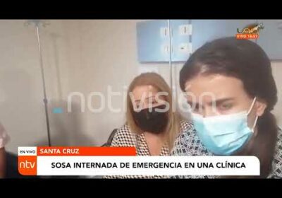 Emiten orden de aprehensión y Sosa es internada de emergencia en una clínica privada