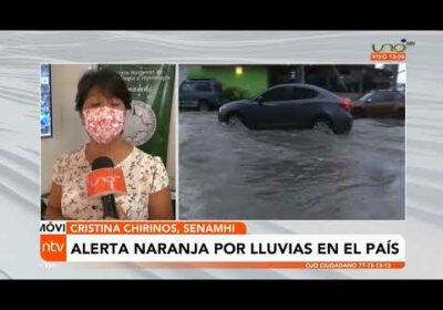 Alerta roja por lluvias y crecidas de ríos en Santa Cruz