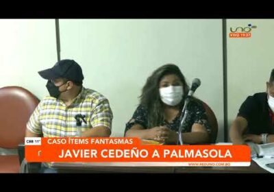 Javier Cedeño es enviado a Palmasola por caso ítems fantasmas