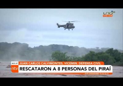 Declaran alerta nacional por crecida de ríos a causa de las lluvias