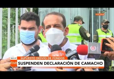 Suspenden declaración de Camacho por investigación de «desvíos de fondos» en gestión de Costas