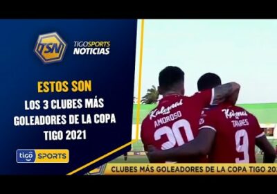 Estos son los 3 clubes más goleadores de la Copa Tigo 2021. Wilstermann, Royal Pari y Always Ready