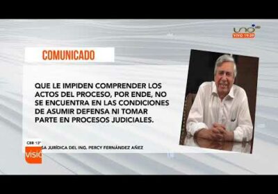 La familia y abogado de Percy piden que se suspenda el proceso en contra del exalcalde