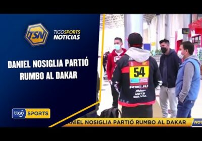 Daniel Nosiglia partió rumbo al Dakar. Será el único boliviano en la competencia.