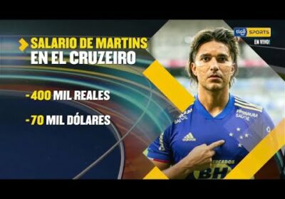 Sale a la luz lo que es ser el sueldo de Marcelo Martins, siendo el mejor pagado del Cruzeiro.