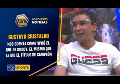 Gustavo Cristaldo nos cuenta cómo vivió el gol de Godoy, el mismo que le dio el título de campeón