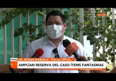 Amplían reserva del caso Ítems Fantasmas