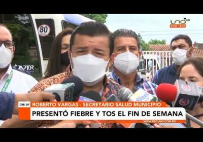 Alcalde Jhonny Fernandez tuvo una recaída por covid 19