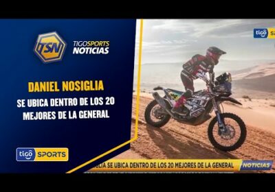 Daniel Nosiglia se ubica dentro de los 20 mejores de la General. Balance positivo para el boliviano