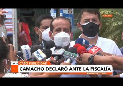 Camacho declaró ante la fiscalía