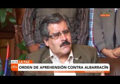Orden de aprehensión contra Albarracín