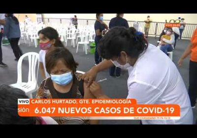 6.047 nuevos contagios y 34 fallecidos por Covid-19 en Santa Cruz