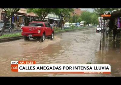 Persistente lluvia anegó las calles en la zona sur | Cochabamba| Notivisión