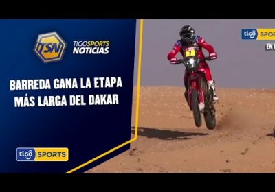 Barreda gana la etapa más larga del Dakar. Nasser Al Attiyah sigue liderando la general en coches.