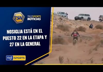 Nosiglia está en el puesto 22 en la etapa y 27 en la General.