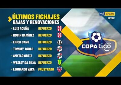 Estos son los últimos fichajes, bajas y renovaciones.
