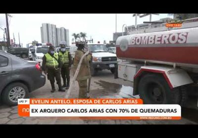 Carlos Arias sufre accidente y está internado