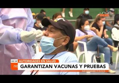 Ajustan horarios en los puntos de vacunación en Santa Cruz