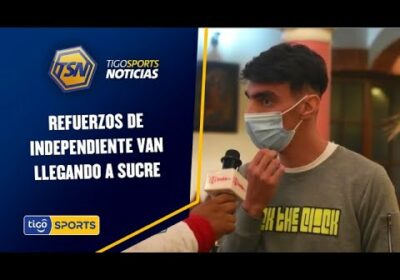 Refuerzos de Independiente van llegando a Sucre. Se sumaron el arquero Franco y el defensor Giménez.