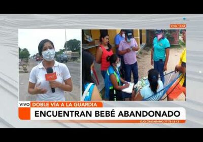 Encuentran bebé abandonado en una caja