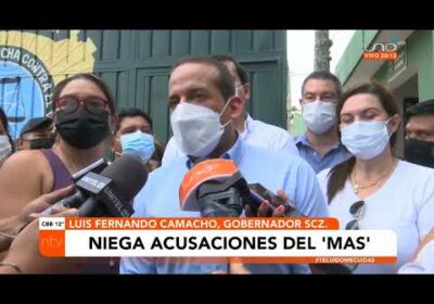 Camacho declaró en la FELCC