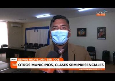 Clases a distancia en la capital cruceña y semipresenciales en otros municipios semipresenciales