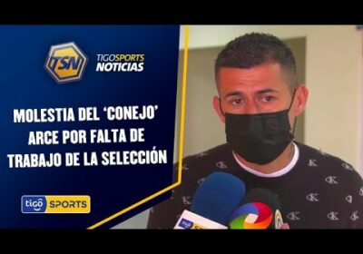 Molestia de Arce por falta de trabajo de la Selección. Dado que tiene la posibilidad de clasificar