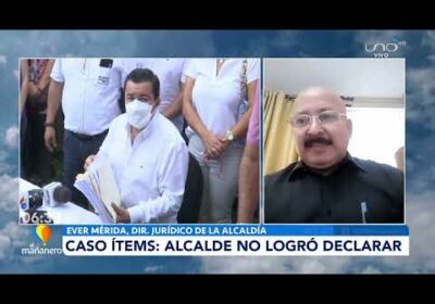 Caso ítems: El Alcalde, Jhonny Fernández no logró declarar