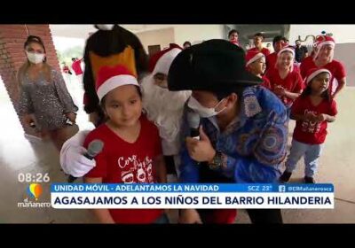 ¡Agasajo a los niños con Jhonny Fernández!