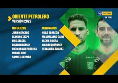 Oriente Petrolero 2022. ¿Estas conforme con este equipo o crees que pudieron haber fichado más?