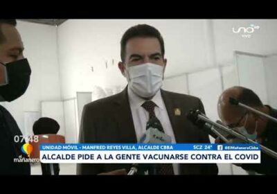 Centro masivo de vacunación y pruebas antígeno nasal en la Feicobol| Cochabamba| El Mañanero