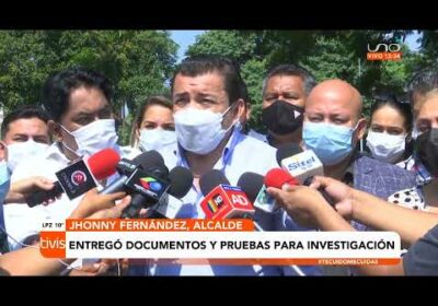 Alcalde Jhonny Fernández declaró hoy como testigo