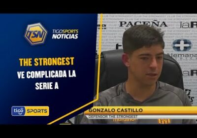 The Strongest ve complicada la serie A. algunos ya extrañan a Daniel Vaca.