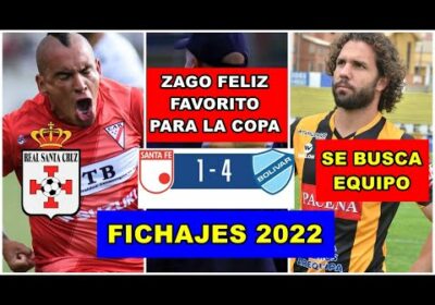 MARCOS OVEJERO A REAL SANTA CRUZ | EL TIGRE ECHA A MARTELI BOLIVAR GOLEA A INDEPENDIENTE SANTA FE