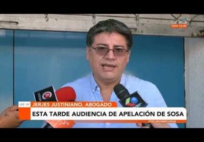 Abogados de Sosa pedirán que se defienda en libertad