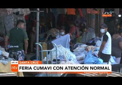 Feria Cumavi con atención normal y sin medidas de bioseguridad yt