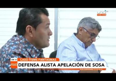 Defensa alista apelación de Sosa