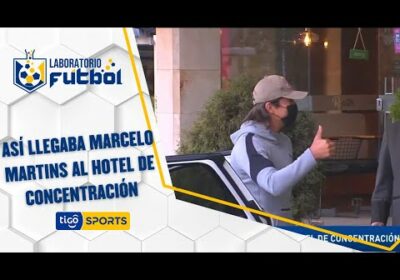 #LaboratorioFútbol🔬 Así era la llegada de Marcelo Martins al hotel de concentración de la ‘Verde’ 🇧🇴