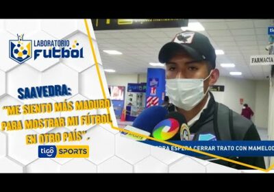 #LaboratorioFútbol🔬 Saavedra: «Me siento más maduro para mostrar mi fútbol en otro país».