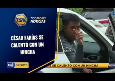 César Farías se calentó con un hincha. Al parecer le habría gritado “Vende humo”.