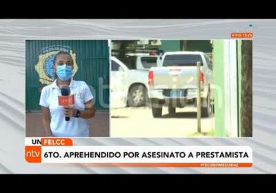 Sexto aprehendido por asesinato a prestamista